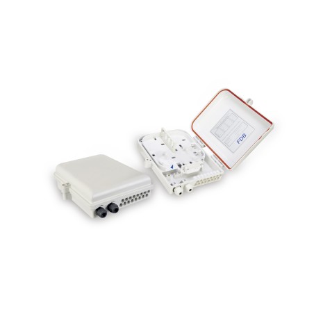 SCATOLA DISTRIBUZIONE FTTH PER 16 FIBRE LC/DX O SC/SX
