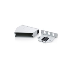 DIGITUS DISTRIBUTORE DI GIUNZIONI SU GUIDA DIN PER FIBRE OTTICHE, ANGOLARE, 6 SC SX/LC DX, GRIGIO