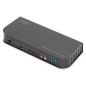 SWITCH KVM DIGITUS 2 PORTE 4K60HZ, 2 X DP IN, 1 X DP/HDMI OUT