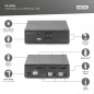 DIGITUS SWITCH KVM, 2X1 DP, DP OUT, USB