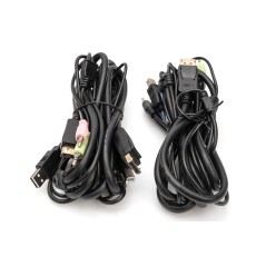 DIGITUS SWITCH KVM, 2X1 DP, DP OUT, USB