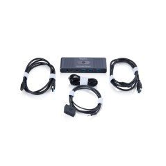 SWITCH KVM HDMI USB-C 3.0, 2 PORTE, 4K60HZ, LINEA CORE