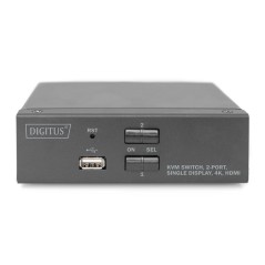 SWITCH KVM 2 PORTE 4K, 1 SCHERMO HDMI ® USB