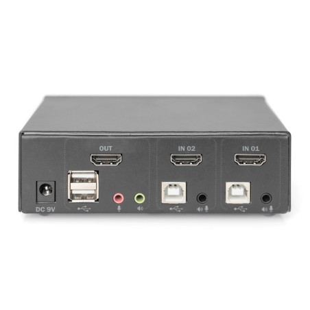 SWITCH KVM 2 PORTE 4K, 1 SCHERMO HDMI ® USB