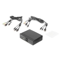 SWITCH KVM 2 PORTE 4K, 1 SCHERMO HDMI ® USB