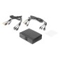 SWITCH KVM 2 PORTE 4K, 1 SCHERMO HDMI ® USB
