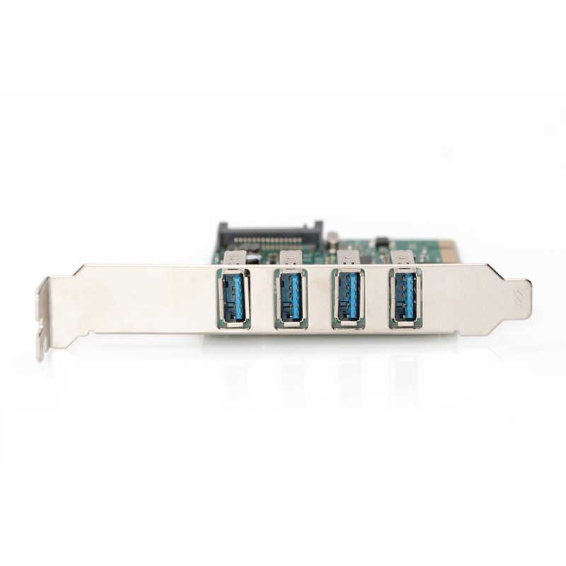 SCHEDA AGGIUNTIVA PCI-EXPRESS 4 PORTE USB 3.0