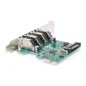SCHEDA AGGIUNTIVA PCI-EXPRESS 4 PORTE USB 3.0