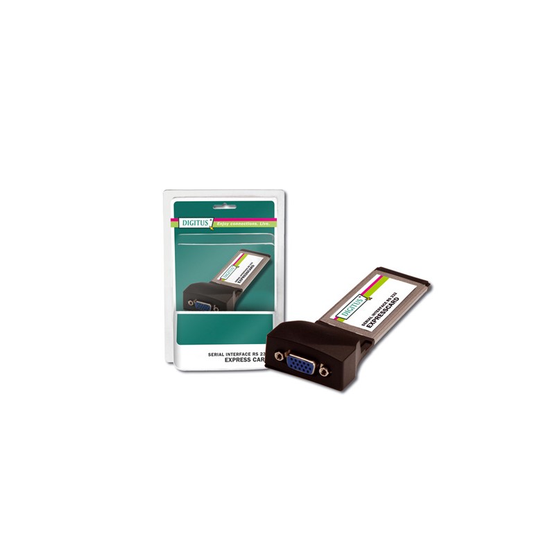 SCHEDA EXPRESS CARD CON 2 PORTE SERIALI 9 POLI RS232