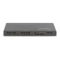 SPLITTER ULTRA SLIM HDMI, 1X2, 4K/60HZ HDR, HDCP 2.2, 18 GBPS, MICRO USB POWER