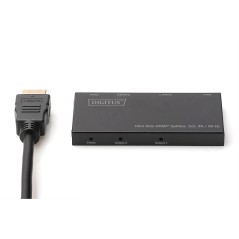 SPLITTER ULTRA SLIM HDMI, 1X2, 4K/60HZ HDR, HDCP 2.2, 18 GBPS, MICRO USB POWER