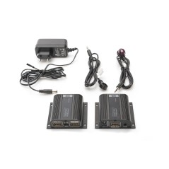 ESTENSORE HDMI FULL HD CON CAVO DI RETE MT 50 CON MONITOR LOCALE