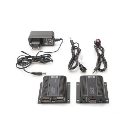 ESTENSORE HDMI FULL HD CON CAVO DI RETE MT 50 CON MONITOR LOCALE