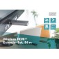 SET DISPOSITIVI WIRELESS HDMI PER PRESENTAZIONI 1-1 CON TRASMETTITORE + RICEVITORE 50 MT FULL HD DIGITUS
