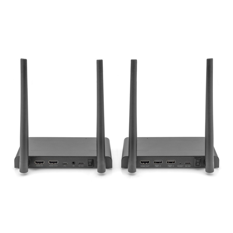 SET EXTENDER WIRELESS HDMI KVM 4K, 150 M