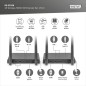SET EXTENDER WIRELESS HDMI KVM 4K, 150 M