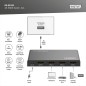 SWITCH HDMI 3X1, 4K/60HZ HDCP 2.3