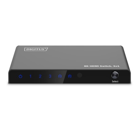 SWITCH HDMI 3X1 8K/60HZ (4:4:4), HDR, HDCP 2.3