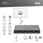 SWITCH HDMI 3X1 8K/60HZ (4:4:4), HDR, HDCP 2.3