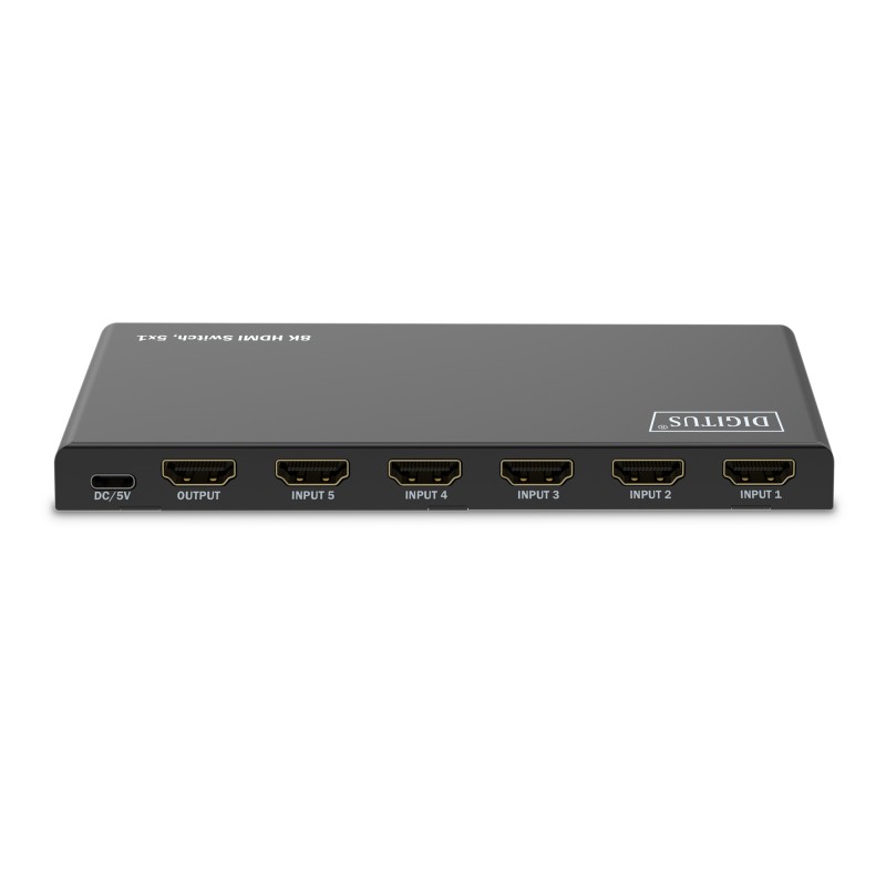 SWITCH HDMI 5X1 8K/60HZ (4:4:4), HDR, HDCP2.3