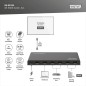 SWITCH HDMI 5X1 8K/60HZ (4:4:4), HDR, HDCP2.3