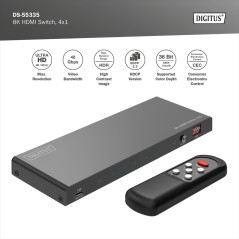 8K HDMI SWITCH, 4X1