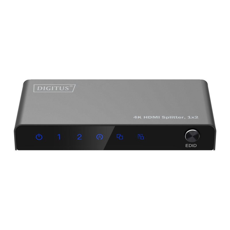 SPLITTER HDMI 1X2 4K/60HZ HDCP 2.2, EDID CONTROL