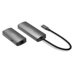 ESTENSORE VIDEO USB-C - HDMI, 4K/120HZ CAT6, 30 M