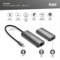 ESTENSORE VIDEO USB-C - HDMI, 4K/120HZ CAT6, 30 M