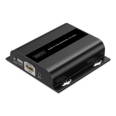 RICEVITORE HDMI PER DS55353,4K/60HZ 120/200 MT. POE, UNO-A-MOLTI, CAT, NERO