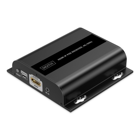 RICEVITORE HDMI PER DS55353,4K/60HZ 120/200 MT. POE, UNO-A-MOLTI, CAT, NERO