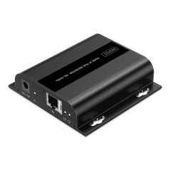 RICEVITORE HDMI PER DS55353,4K/60HZ 120/200 MT. POE, UNO-A-MOLTI, CAT, NERO