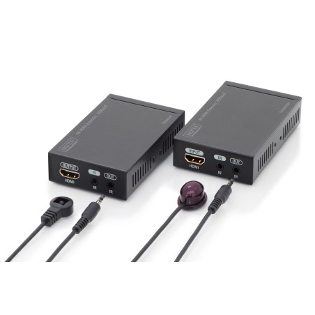 ESTENSORE HDMI 4K SU DI CAVO DI RETE HDBASET RICEVITORE + TRASMETTITORE