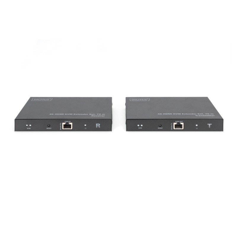 DIGITUS SET EXTENDER 4K HDMI KVM, 70 M