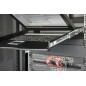 CONSOLE TFT 19" PER RACK 19 CON SWITCH KVM 8 PORTE CAT 5 TASTIERA ITALIANA