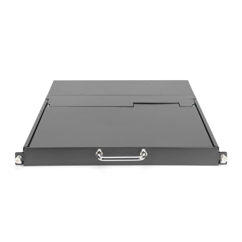 CONSOLE KVM MODULARE HD LCD CON TFT DA 17", CONNESSIONE KVM CAT5 A 8 PORTE, TOUCHPAD, LAYOUT TASTIERA ITALIANA