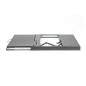 CONSOLE KVM MODULARE HD LCD CON TFT DA 17", CONNESSIONE KVM CAT5 A 8 PORTE, TOUCHPAD, LAYOUT TASTIERA ITALIANA