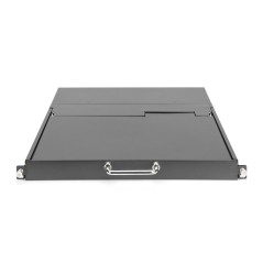 CONSOLE KVM MODULARE HD LCD CON TFT DA 17", CONNESSIONE KVM HDMI A 16 PORTE, TOUCHPAD, LAYOUT TASTIERA ITALIANA