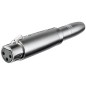 ADATTATORE XLR FEMMINA 3 POLI - 6,35MM FEMMINA