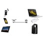 CAVO USB - MINI USB 90° MASCHIO MT 1,80