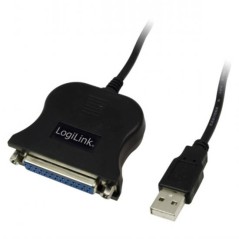 CAVO ADATTATORE DA USB A - CONNETTORI 25 POLI PER STAMPANTE PARALLELA