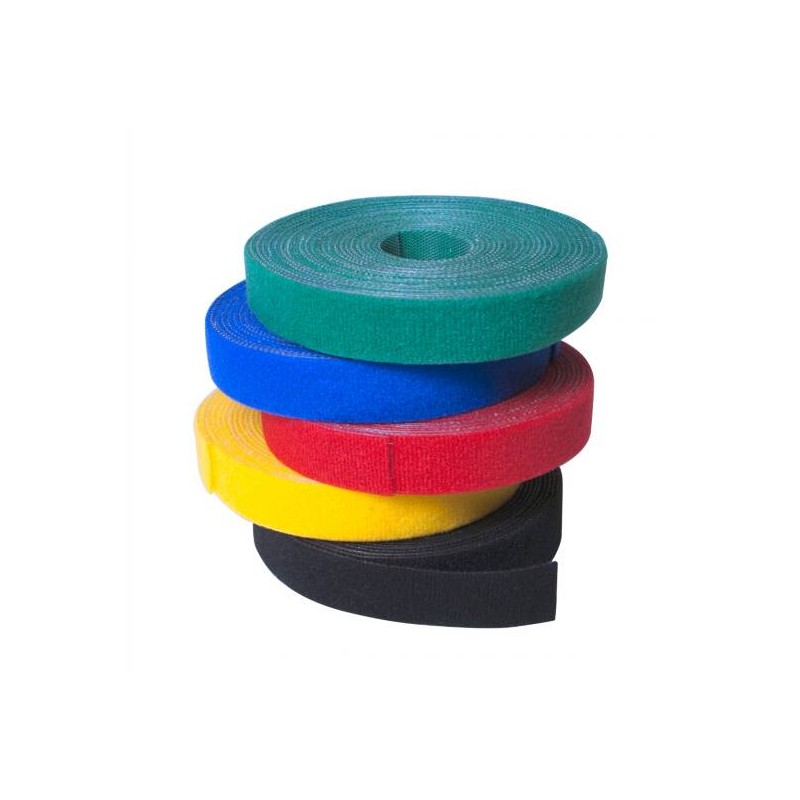 MATASSA 4 MT NASTRO VELCRO LARGHEZZA 16MM COLORE NERO