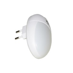 LUCE SPIA BLU NOTTURNA CON SENSORE CREPUSCOLARE