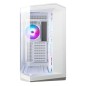 MSI MAG PANO 100R PZ WHITE, Global, 2xUSB 3.2 Gen 1, 1xUSB 3.2 Gen2 Type-C, 3x120mm ARGB Reverse Bla