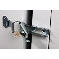 ARMADIO 9 UNITA' DA MURO LINEA SOHO (A)491 X (L)600 X (P)610 MM. CON DOPPIA SEZIONE COLORE GRIGIO CHIARO RAL7035