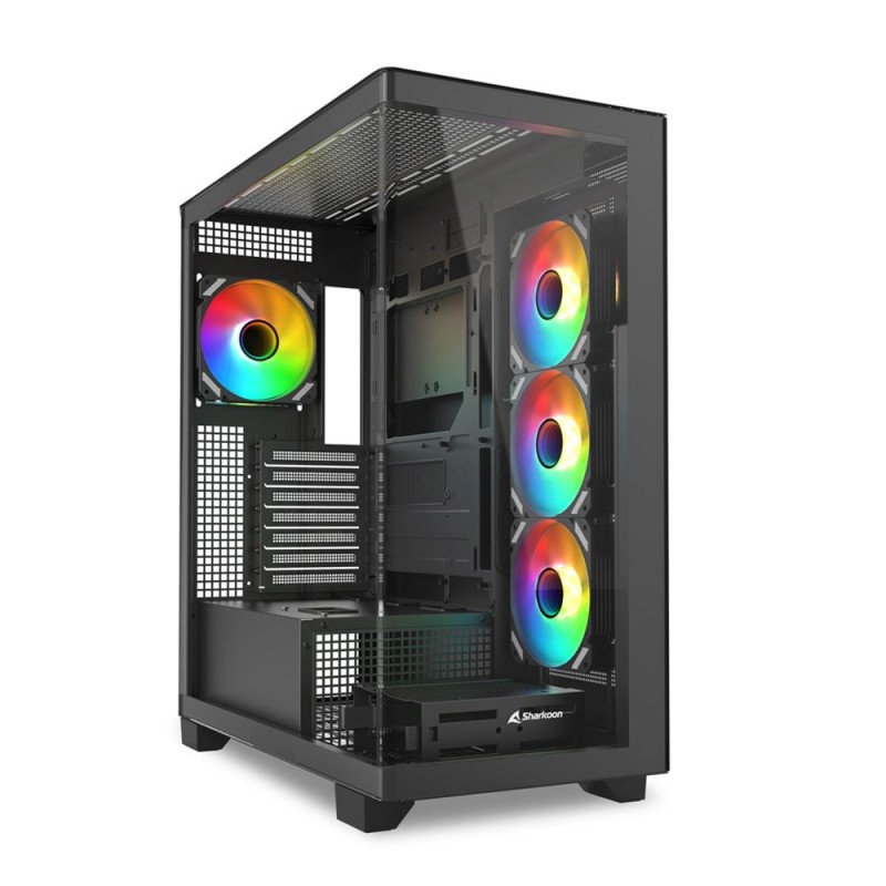 SHARKOON CASE ELITE SHARK CA500 ATX NERO SHARKOON CASE ELITE SHARK CA500 ATX NERO