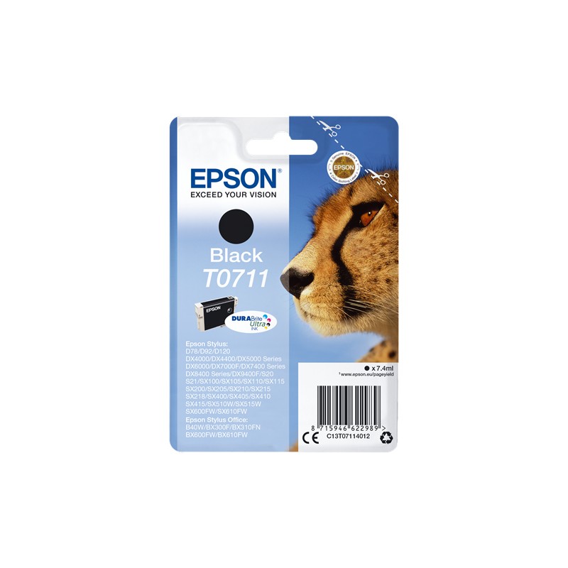 EPSON CART NERO STYLUS D78/S20/D120