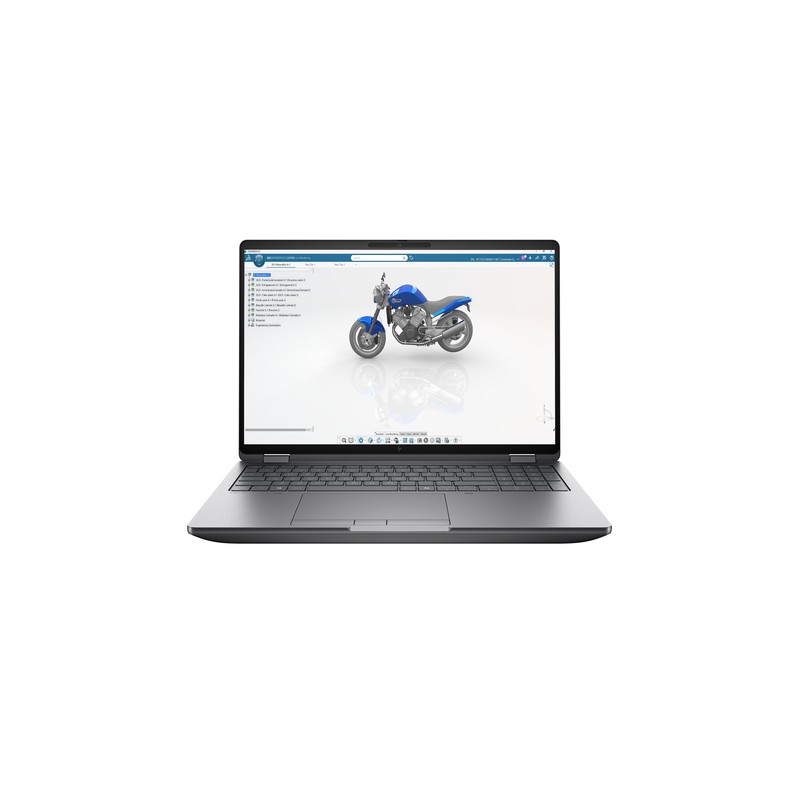 HP NB WKS HP ZBOOK FURY 16 G2i-16" 300N LOW BLUE ULTRA 7 255HX 64GB 5600MT/s DDR5 1TB SSD NVIDIA P