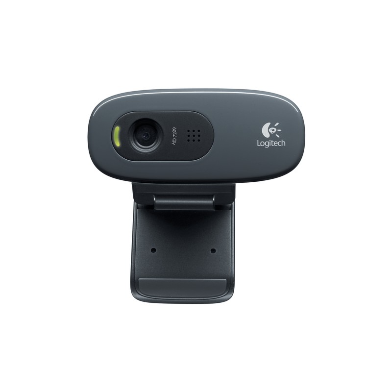 LOGITECH WEBCAM HD C270 USB 1MPX 1280X720 FLUID CRYSTAL MICROFONO INCORPORATO CLIP FISSAGGIO RILEVA LOGITECH WEBCAM HD C270 USB 1MPX 1280X720 FLUID CRYSTAL MICROFONO INCORPORATO CLIP FISSAGGIO RILEVA