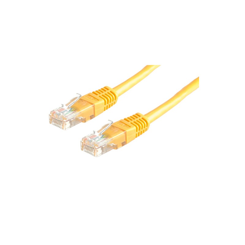 VALUE CAVO UTP PATCHCORD CAT 6, CLASS E, GIALLO, 2M